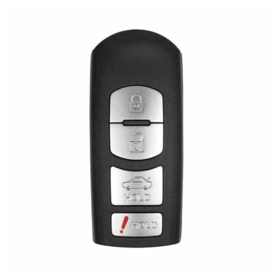2009-2013 Mazda 6 / 4-Button Smart Key / PIN: GSYL-67-5RY / KR55WK49383 / AFTERMARKET