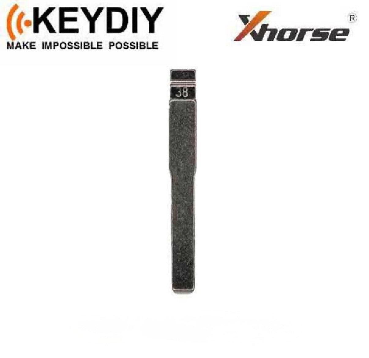 Keydiy / Xhorse - HU101 - Universal Flip Key Blade - #38 (10-PACK)