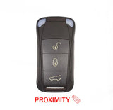 2004-2011 Porsche Cayenne / 4-Button Smart Flip Key Keyless Go / PN: 955-637-245-06-01C / KR55WK45032 / AFTERMARKET