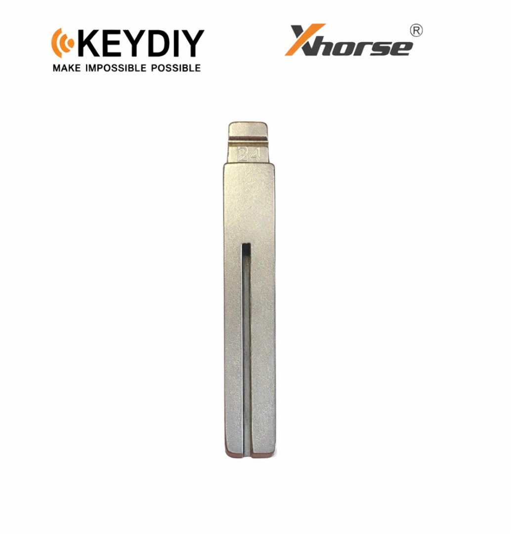 Keydiy / Xhorse - NE66 - Universal Flip Key Blade - #24 (10-PACK)