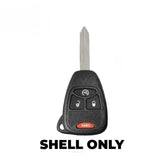 2007-2018 Chrysler / Jeep / 4-Button Remote Head Key SHELL / Y159 / OHT692427AA / Super Strong / AFTERMARKET