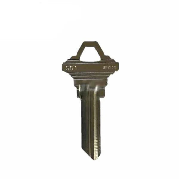 JMA Schlage SC1 Nickel Finish Key Blank