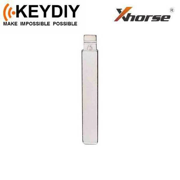 Keydiy / Xhorse - KK12 - Universal Flip Key Blade - #Y75 (10-PACK)