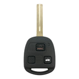 2009-2010 Lexus SC430 / 3-Button Remote Head Key / PN: 89070-24660 / HYQ12BBK / 4D68 / OEM REFURB