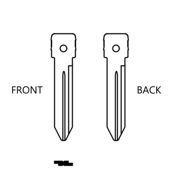 MFK - Y157 | Y159 Refill Key Blank Blade for Chrysler | GTL | 10-Pack