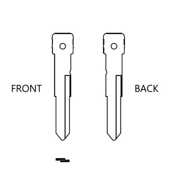 MFK - YA02 Yamaha | Multi - Function Key Blade for Motorcycle | 10-Pack