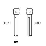 MFK - HY18 Refill Key Blank Blade for Hyundai | GTL | 10-Pack