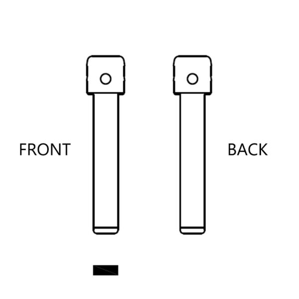 MFK - KK12 Refill Key Blank Blade for Kia | Hyundai | GTL | 10-Pack
