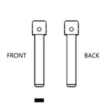 MFK - KK12 Refill Key Blank Blade for Kia | Hyundai | GTL | 10-Pack