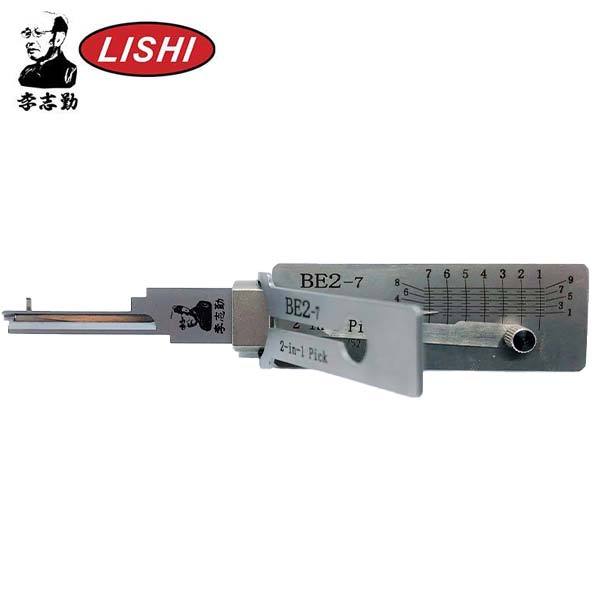 ORIGINAL LISHI - BE2 BEST A / 7-Pin / 2-in1 Residential Tool / AG