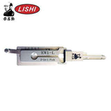 ORIGINAL LISHI - KW1-L / 5-Pin Kwikset Keyway Tool / 2-in-1 Pick & Decoder / Left Hand / AG
