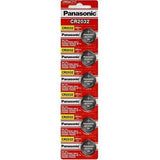 Panasonic CR2032 3V Lithium Battery | 5-Pack