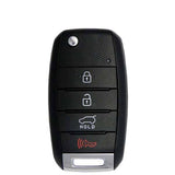 2014-2016 Kia Sportage / 4-Button Flip Key / PN: 95430-3W350 / NYODD4TX1306-TFL / AFTERMARKET