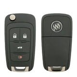 2010-2017 Buick Lacrosse / Regal / 4-Button Flip Key / PN: 5912558 / OHT-05918179 / PEPS / OEM REFURB