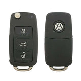 2011-2016 Volkswagen Jetta / Passat / Tiguan / 4-Button Remote Flip Key / PN: 5K0837202AE / NBG010180T / 315 MHz / OEM REFURB