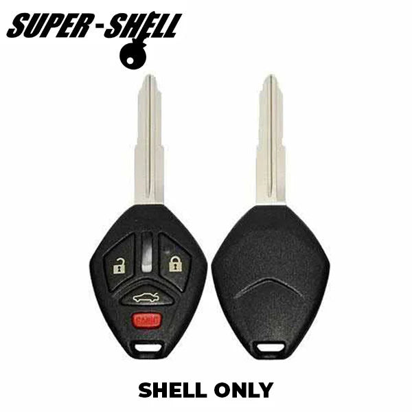 2007-2012 Mitsubishi Key SHELL 4-Button Remote Head / OUCG8D-620M-A / MIT11R / AFTERMARKET