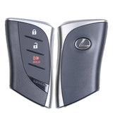 2020-2025 Lexus UX | 3-Button Smart Key | PN: 8990H-76600 | HYQ14FBZ | Board 0440 | OEM Locked