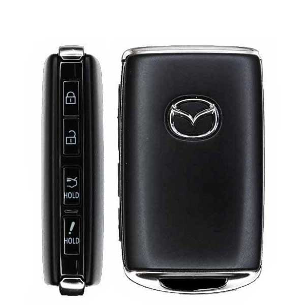 2019-2025 Mazda 3 / MX 5 / 4-Button Smart Key / PN: BCYA-67-5DY / WAZSKE11D01 / OEM REFURB