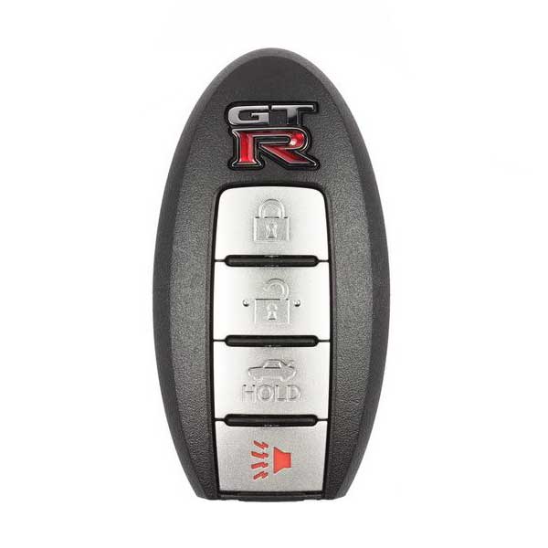 2009-2020 Nissan GT-R / 4-Button Smart Key / PN: 285E3-JF87A / KR55WK49622 / ID46 / OEM REFURB