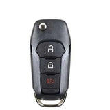 2023-2025 Ford F-Series / 3-Button Flip Key / PN: 164-R8334 / N5F-A08TBLP / 128 BIT / 433 MHz / AFTERMARKET