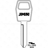 JMA Ford H55/FO26D Metal Key Blank