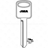 JMA Ford H54 Metal Key Blank