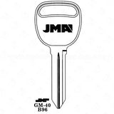 JMA GM B96 Metal Key Blank