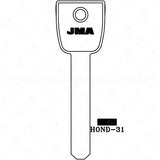 JMA HO01/HON66 Metal Key Blank