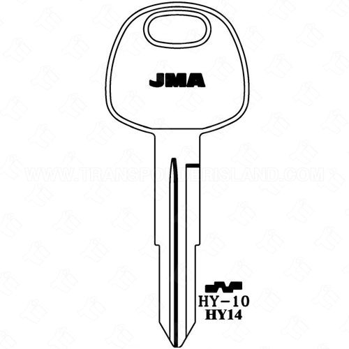 JMA Hyundai Kia X236/HY14 Metal Key Blank
