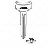 JMA Toyota X174/TR40 Metal Key Blank
