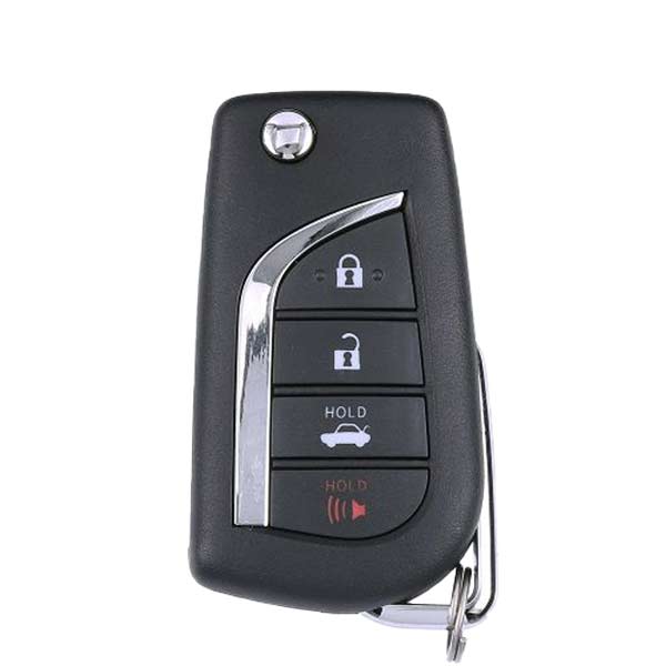 2018-2026 Toyota Camry / Corolla / 4B Remote Flip Key / HYQ12BFB / HYQ12BGF / PN: 89070-06791 / H Chip / AFTERMARKET