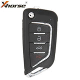Xhorse - XKCD02EN / 4-Button Universal Remote Flip Key for VVDI Key Tool 2nd Gen