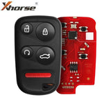 Xhorse - XKHO23EN Honda Style / 5-Button Universal Remote Key w/ Remote Start for VVDI Key Tool / Wired