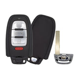 2008-2016 Audi 4-Button Smart Key 8T0959754G - No Logo