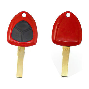 Ferrari 3-button remote head key, front and back