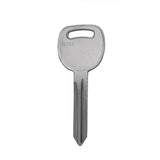 GM - B106 Double Sided 10 Cut Metal Key Blank - Z Keyway