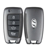2021-2024 Hyundai Santa Cruz / 4-Button Remote Flip Key / PN: 95430-K5010 / TQ8-RKE-4F40 / OEM NEW