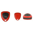 Keydiy B17 Ferrari-style remote, front, back and side
