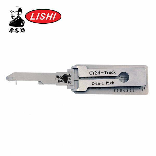 Original Lishi - CY24 Y157 Y159 Chrysler TRUCK | 8-Cut | 2-in-1 Pick & Decoder | AG