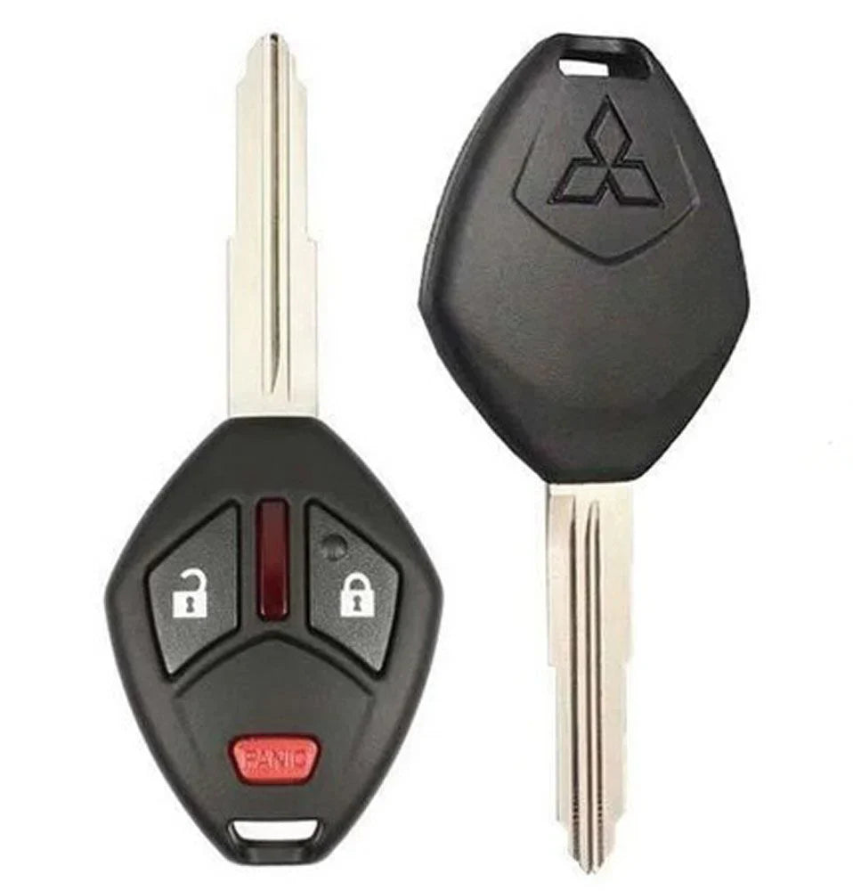 2014-2015 Mitsubishi Mirage Remote Head Key 3B with Shoulder / PN: 6370B519 / OUCG8D-625M-A-HF / OEM REFURB