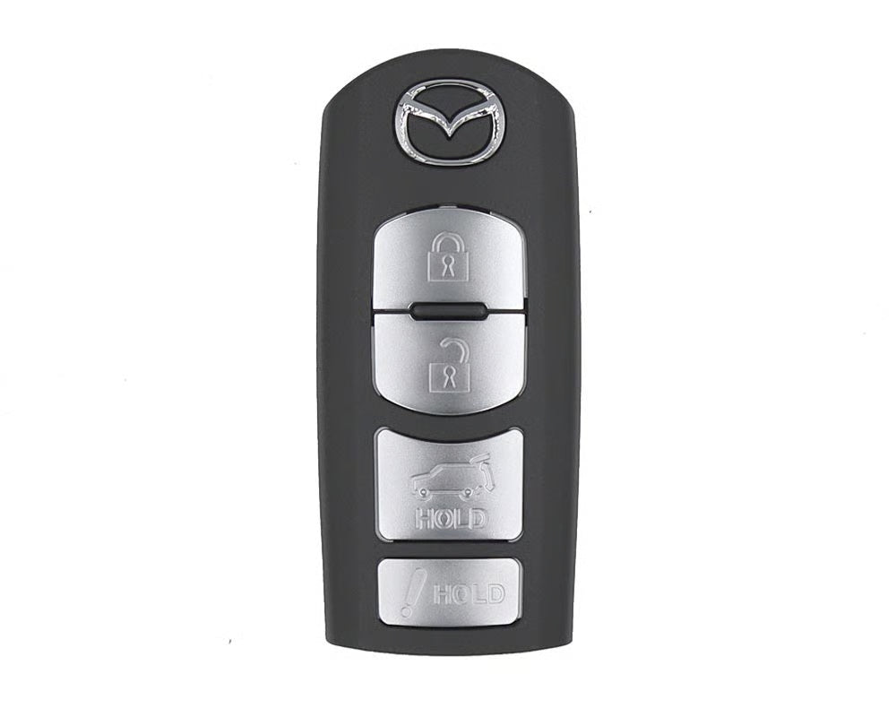 2016-2019 Mazda CX-5 | CX-9 | 4-Button Smart Key | PN: TKY2-67-5DY | WAZSKE13D01 | WAZSKE13D02 | OEM Refurb