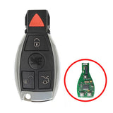 GTL -  Mercedes BGA Chrome Remote Shell 3+1 Buttons