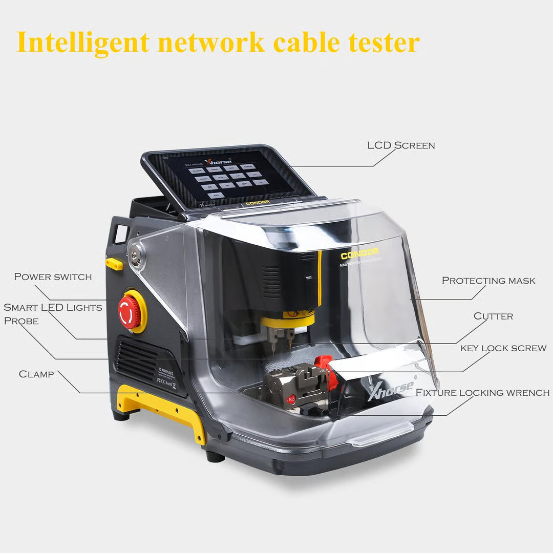 Xhorse Condor XC-MINI Plus II Key Cutting Machine Support Car/Motorbike/House Keys