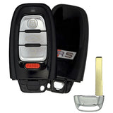 2008-2016 Audi 4-Button Smart Key Comfort Access / PN: 8T0959754G / FCC ID: IYZFBSB802 / 315 MHz / OEM REFURB