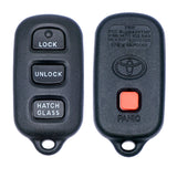 2003-2008 Toyota Corolla / Matrix / 4B Keyless Entry Remote / PN: 89742-02010 / GQ43VT14T / OEM REFURB