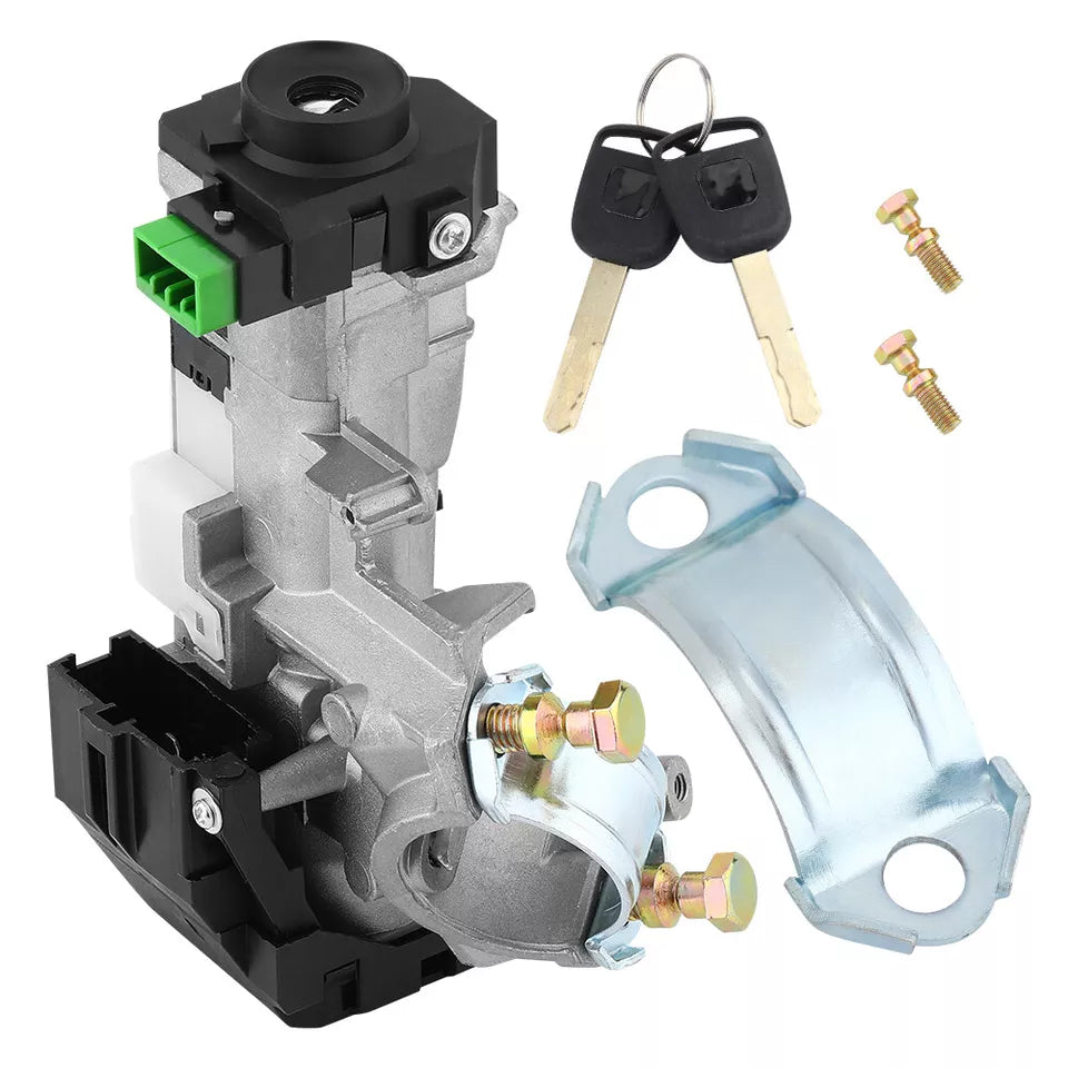 Honda Accord CRV Civic Odyssey Ignition Switch Cylinder Lock Trans+2 Keys / AFTERMARKET