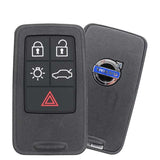 2007-2018 Volvo S60 / S80 / V40 / V60 / XC60 / XC70 / 5-Button Smart Key / PN: 30659637 / KR55WK49264 / 434 MHz / PROXIMITY / OEM REFURB